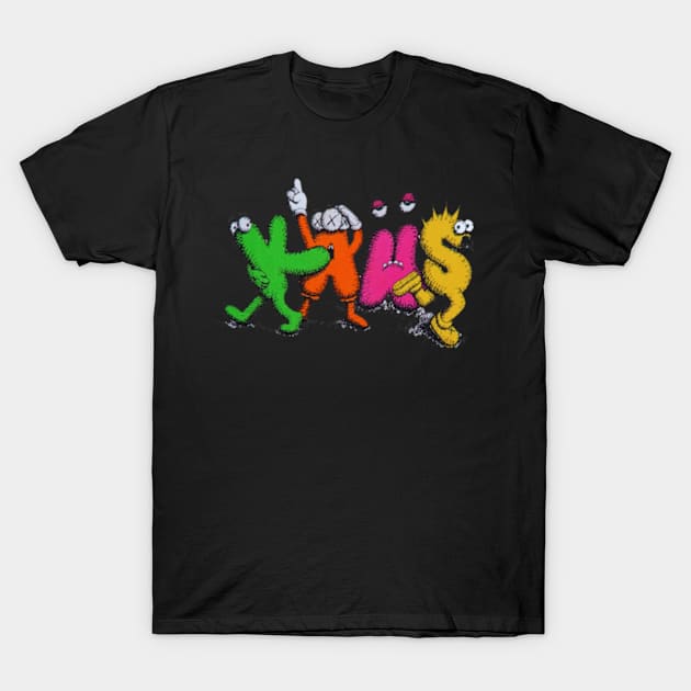 Kaws Bintang 8 T-Shirt by Vidi MusiCartoon